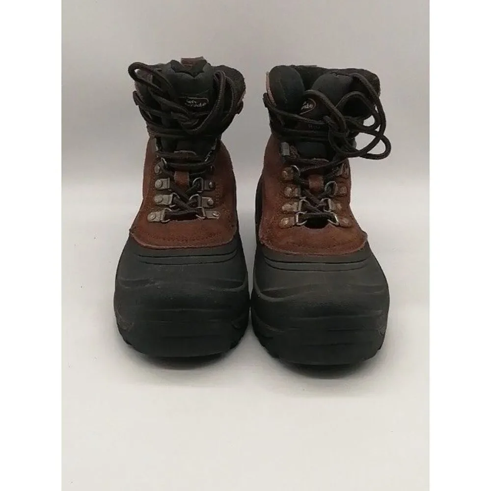 Tamarack‎ Boots Mens Brown 8 Winter Insulated Shoe Leather Thermolite CST-710M